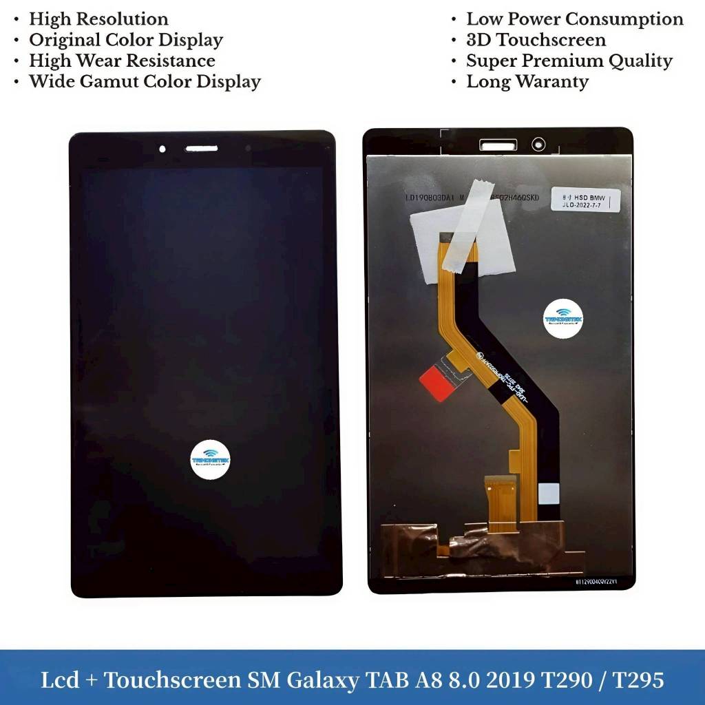 Lcd + หน้าจอสัมผัส Samsung Galaxy TAB A8 8.0 2019 - T290 - T295