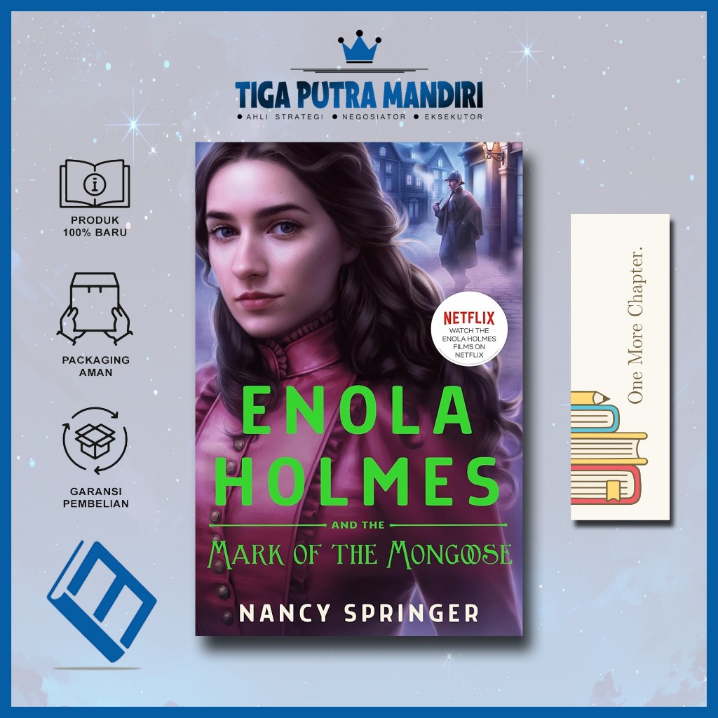 Enola Holmes และมาร์คของ Mogoose โดย Nancy Springer (ภาษาอังกฤษ)