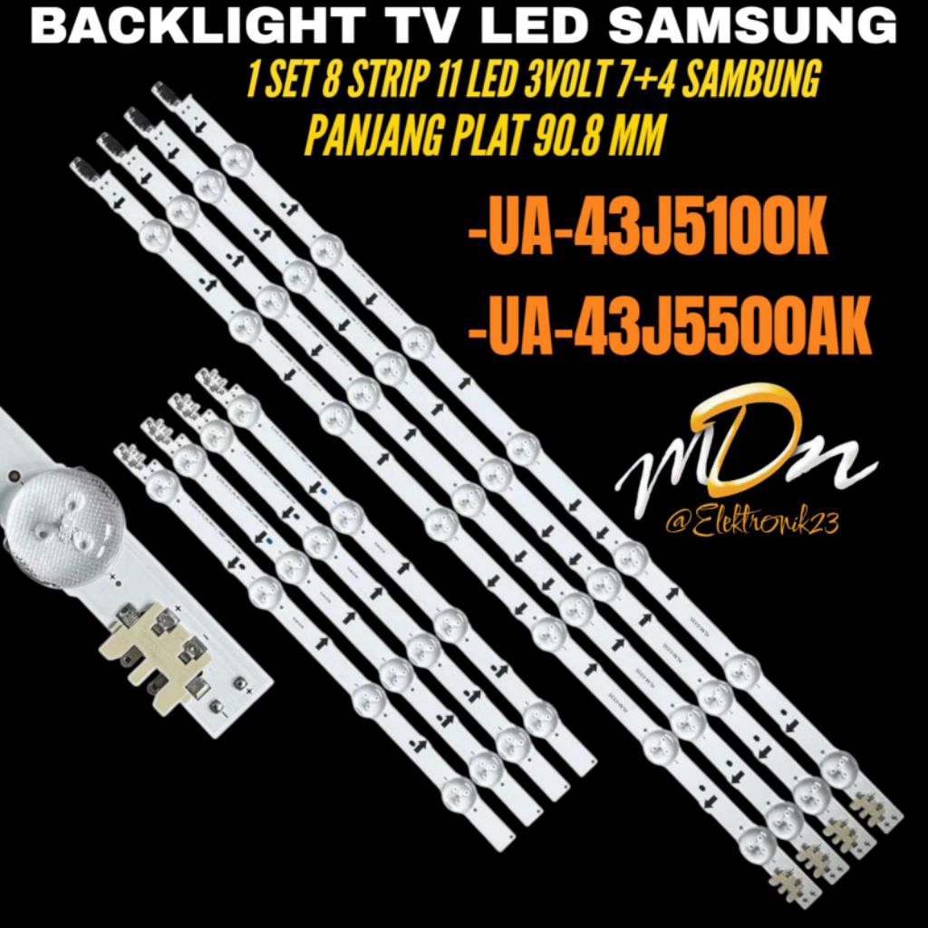 SAMSUNG 43 นิ้ว LED TV BACKLIGHT UA-43J5100AK- UA-43J5500AK 43 นิ้ว LED TV BACKLIGHT
