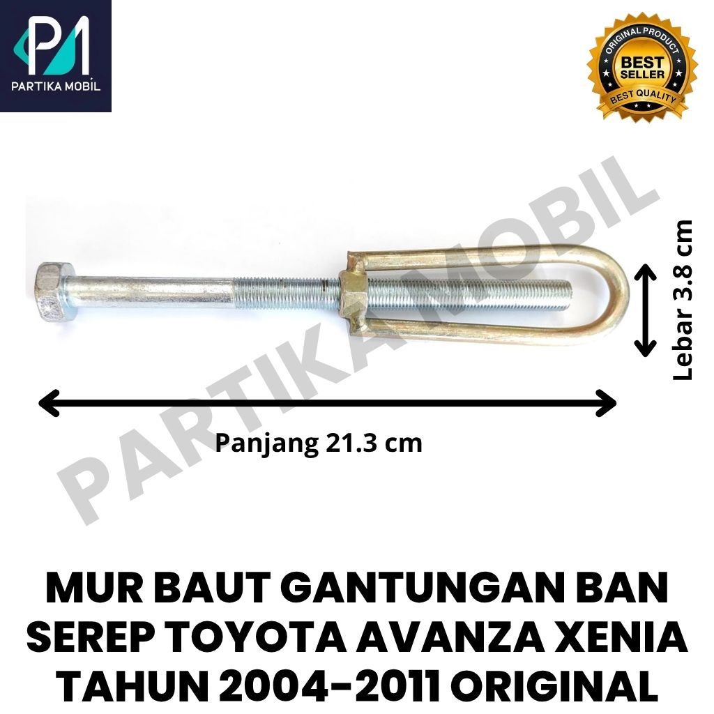 GANTUNGAN Original อะไหล่ยางแขวน Nut Bolt สําหรับ Toyota Avanza Xenia 2004 2011