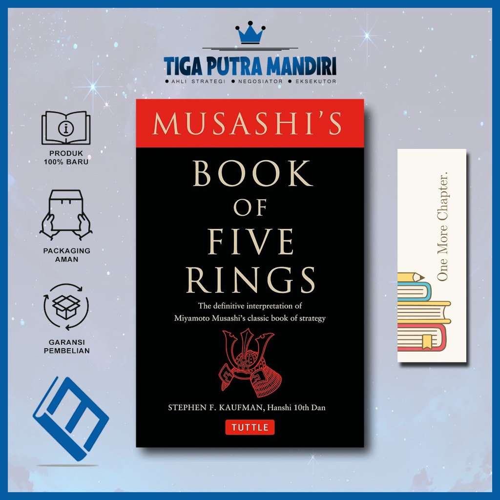 หนังสือของ Musashi of Five Rings โดย Miyamoto Musashi (ภาษาอังกฤษ)