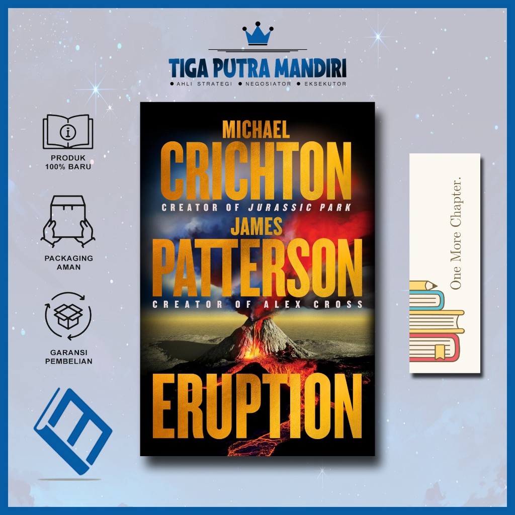 Eruption โดย Michael Crichton (อังกฤษ)