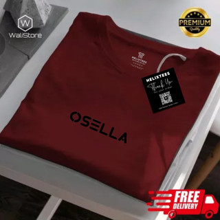 Kaos Distro Osella Cotton 20S - Nyaman & Lembut Cewek-Cowok Unisex Premium Quality Terbaru