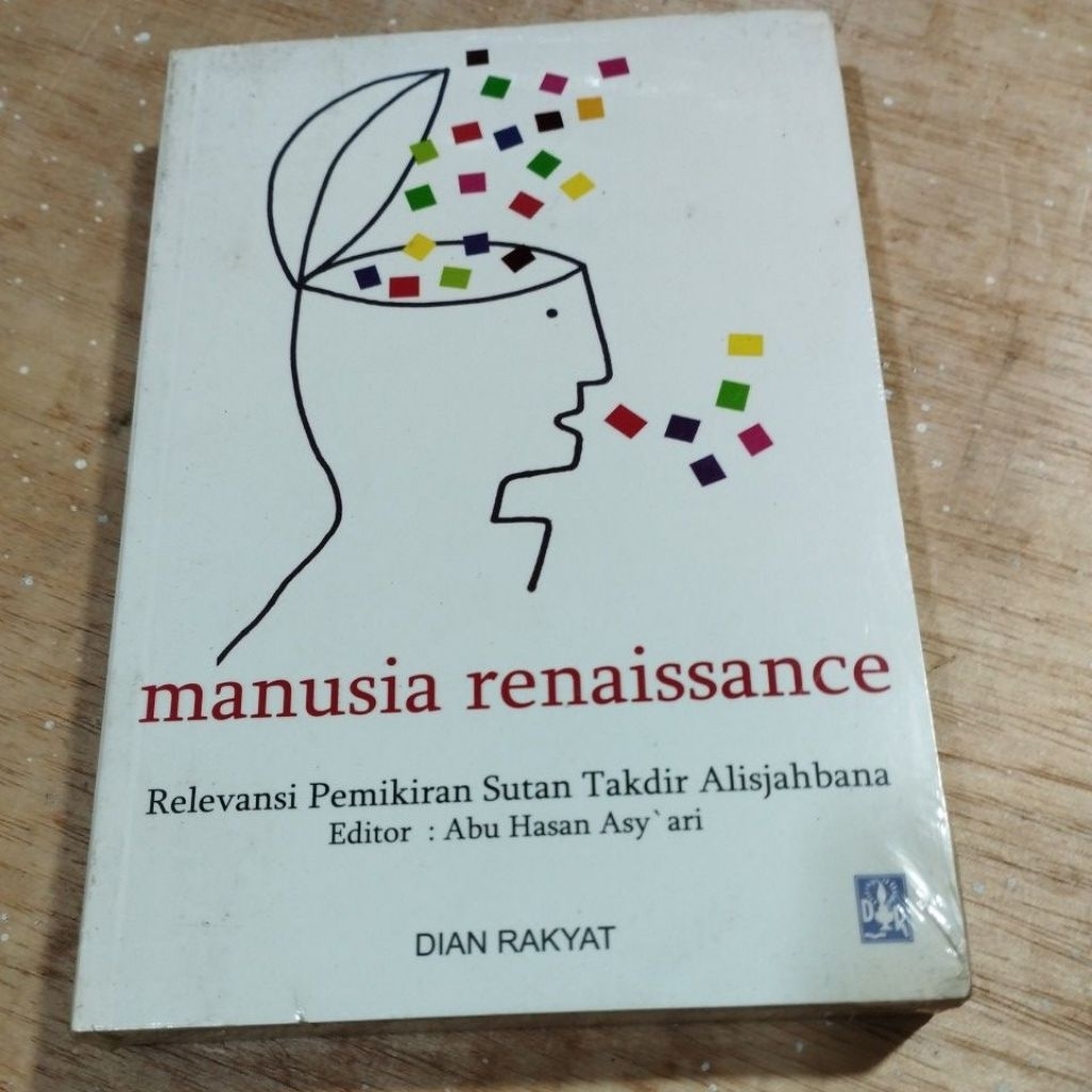 หนังสือต้นฉบับ Human Renaisance Relevance of Sudan Takdir Alisjahbana ความคิดของความคิด