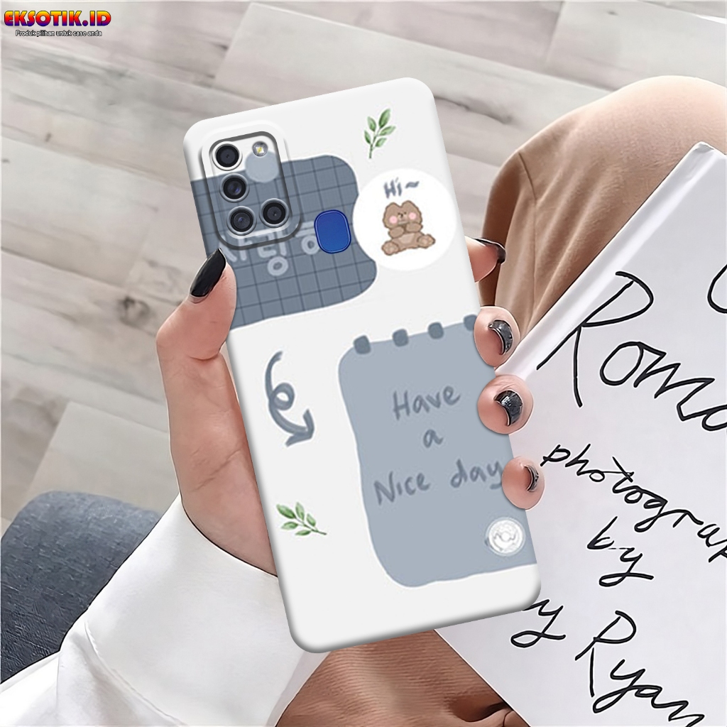 เคส HP SAMSUNG A21S - Eksotik.id - เคส SAMSUNG A21S - เคส CUTE BEAR - ผิวมือถือ - SAMSUNG A21S Silic