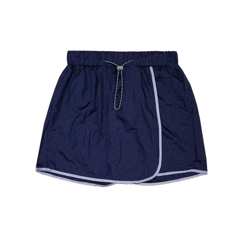 Junko Studios - กางเกงขาสั้นผู้หญิง Buggy Nylon Skort Navy