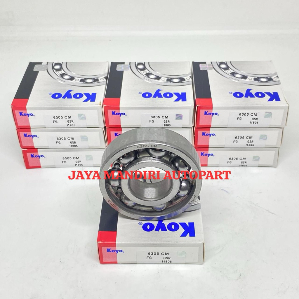 BEARING 6305 CM KOYO 6305CM KOYO พร้อมฝาครอบ/OPEN