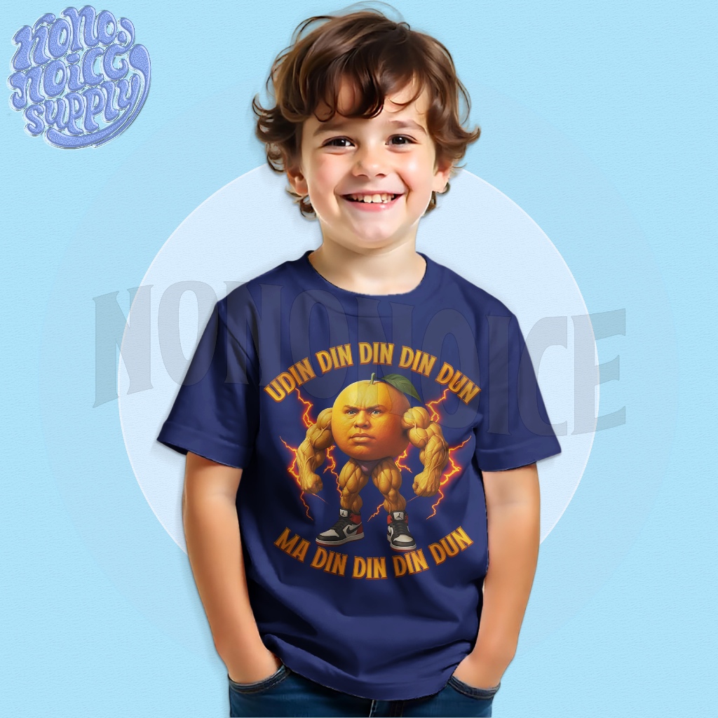 เสื้อยืดเด็ก Anomali Udin Din Dun Tungtung Sahur / เสื้อเด็ก Udin Din Dun Anomali Tungtung Sahur