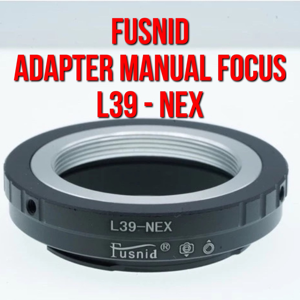 อะแดปเตอร์เลนส์ Fusnid | L39 - NEX | เลนส์ Leica L39 39 มม. เป็นกล้องตัวกล้อง Sony NEX E Mount Camer