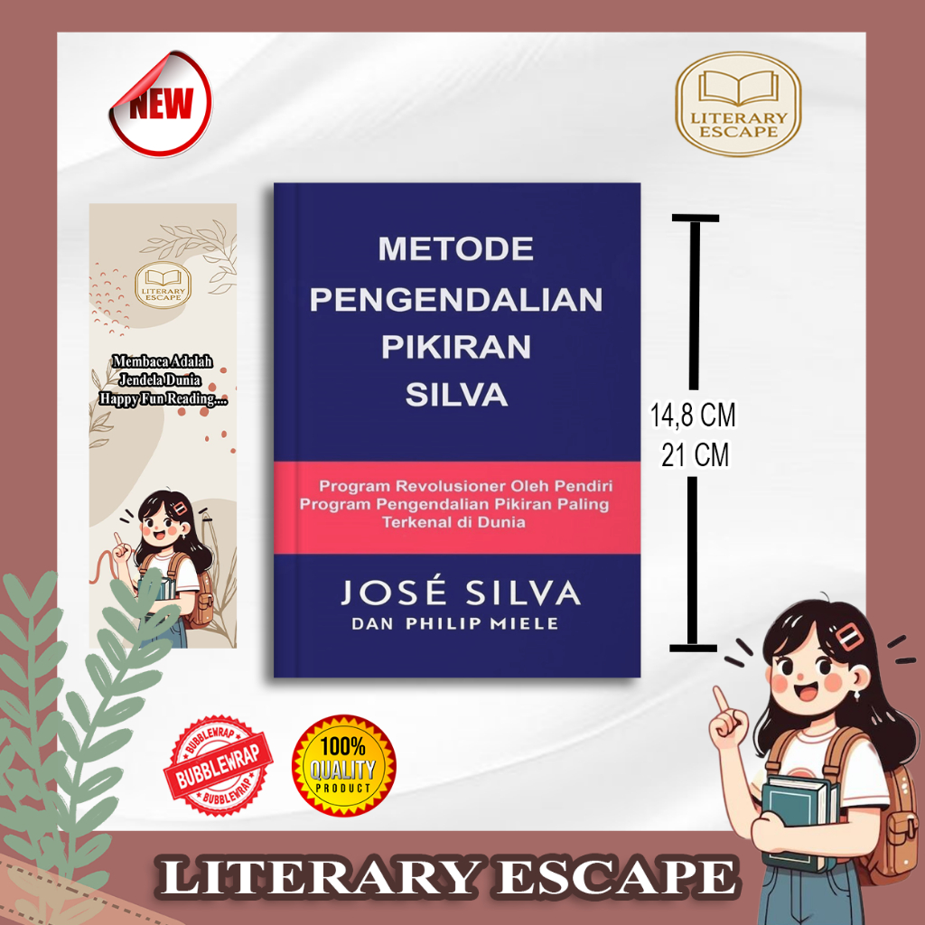 วิธีควบคุมความคิด Silva โดย José Silva, Philip Miele (แปลอินโดนีเซีย)