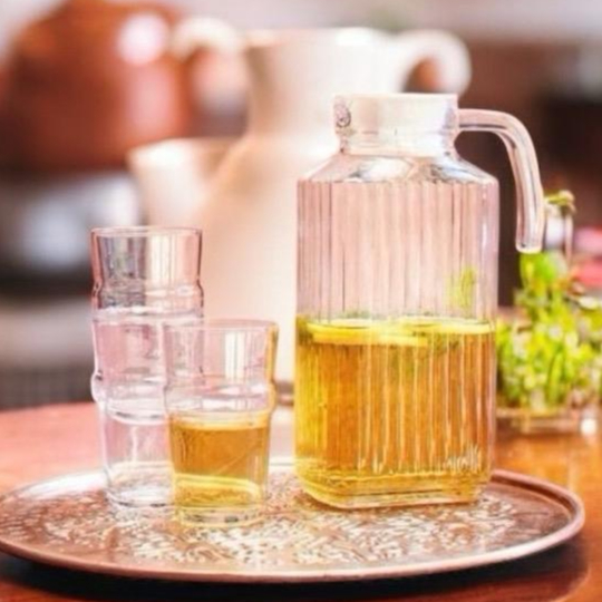 Luminarc Pitcher Quadro 1.7L/Luminarc Glass Pitcher/กาต้มน้ํา/Pitcher/Luminarc Glass Pitcher