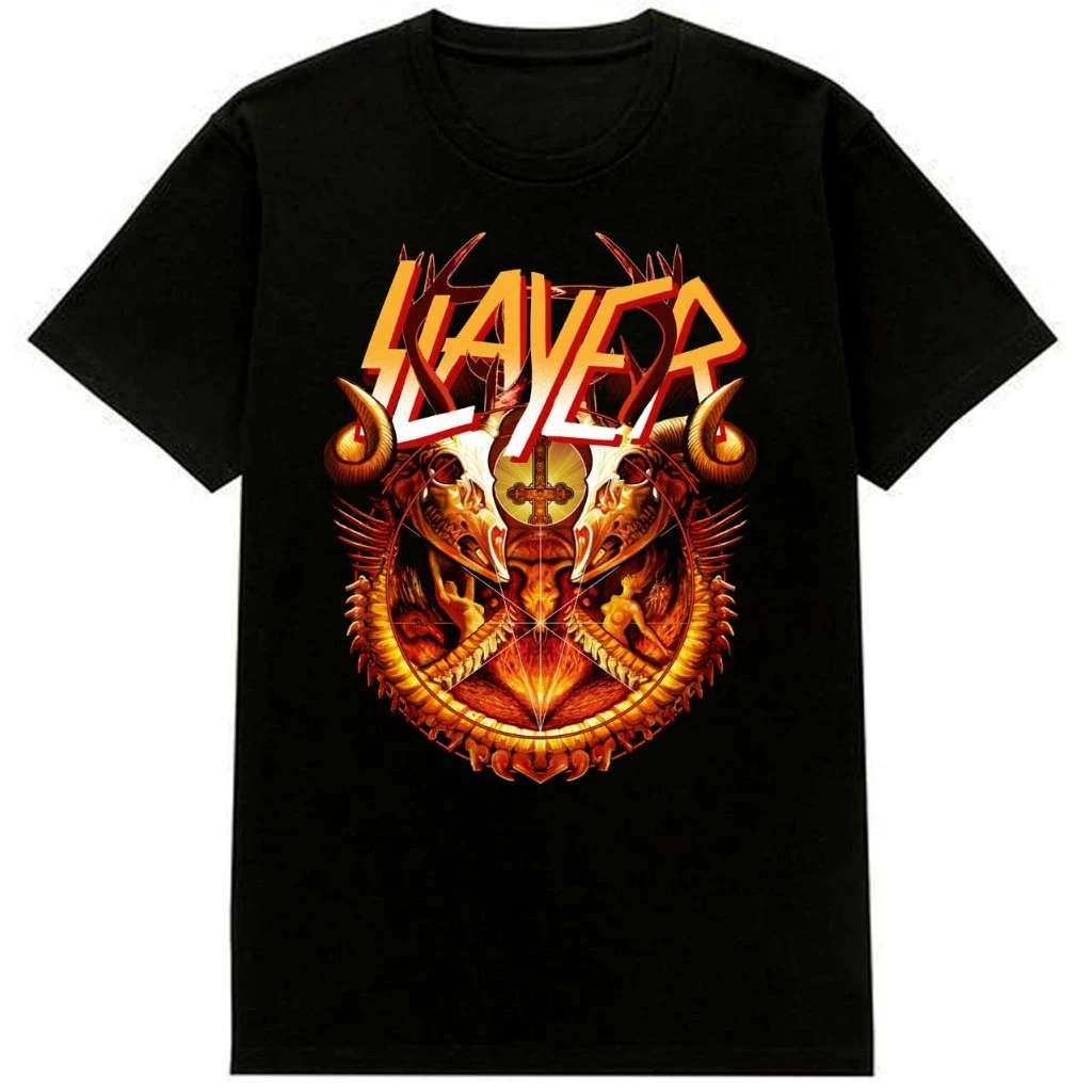 SLAYER Band Music Merchandise T-Shirt / เสื้อยืด PREMIUM Slayer DISTRO
