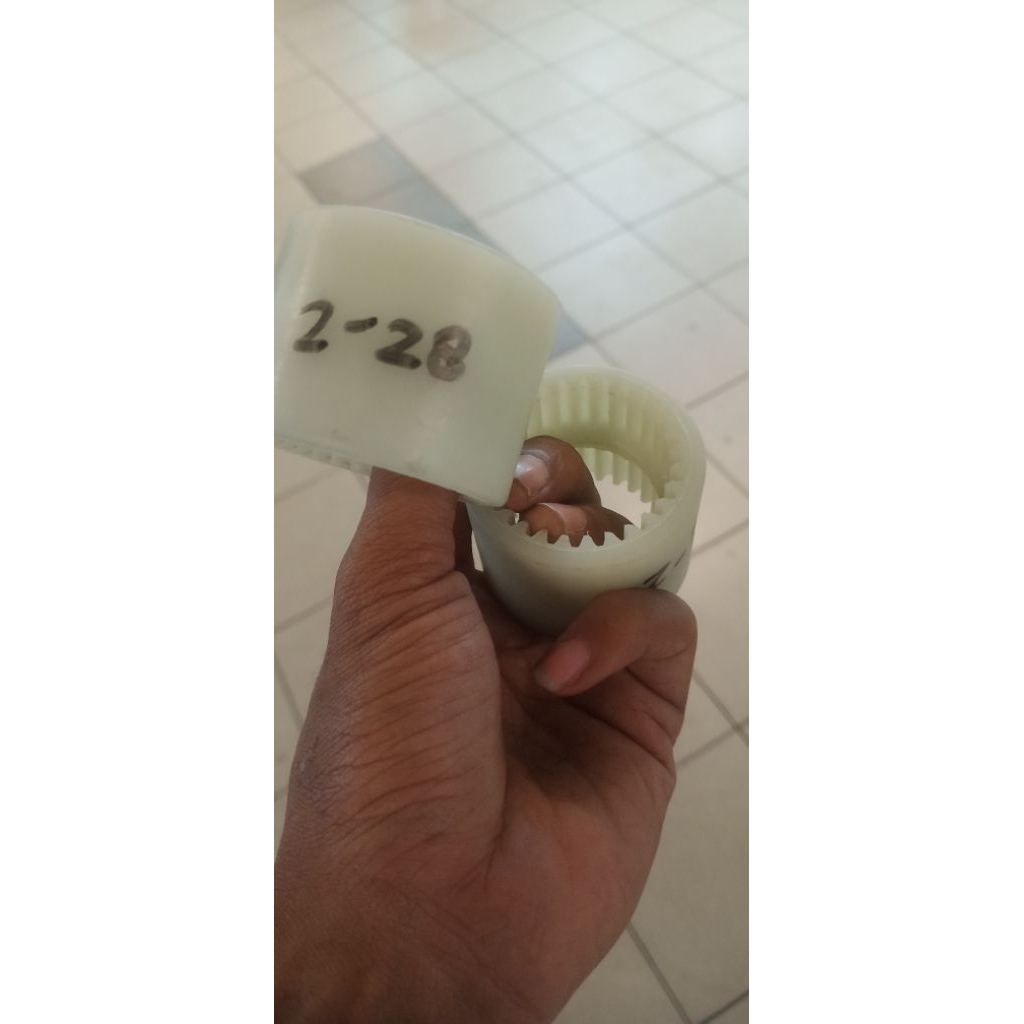 ข้อต่อยาง Bowex NL2-28 55x38x39 ฟันเฟืองคลัตช์ยาง 28