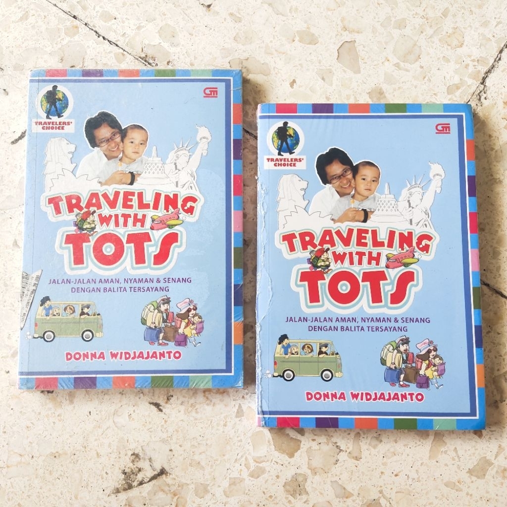 TRAVELING BOOK / PARENTING / TRAVELING WITH TOTS / สินค้าต้นฉบับ