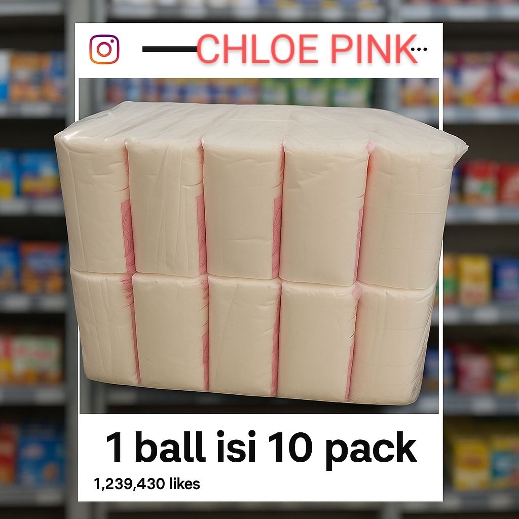 1 BALL COTENTS 10 PACKS of CHLOE PINK เอสเซนส์หน้า 1000 กรัม