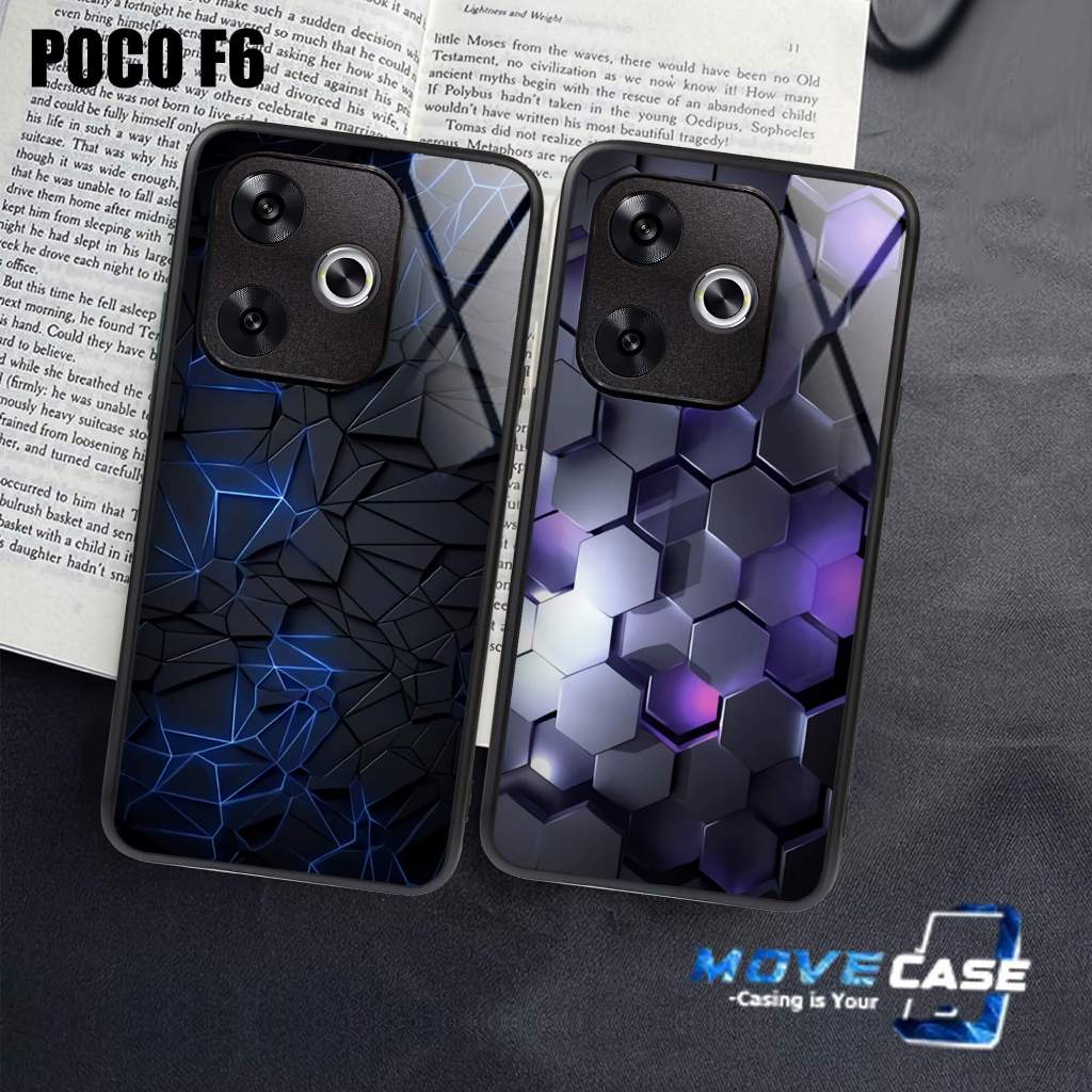 MV260 SHINY GLASS SOFTCASE POCO F6 X6 5G X6 PRO X7 5G X7 PRO M6 4G M6 PRO M7 PRO ล่าสุด 2025