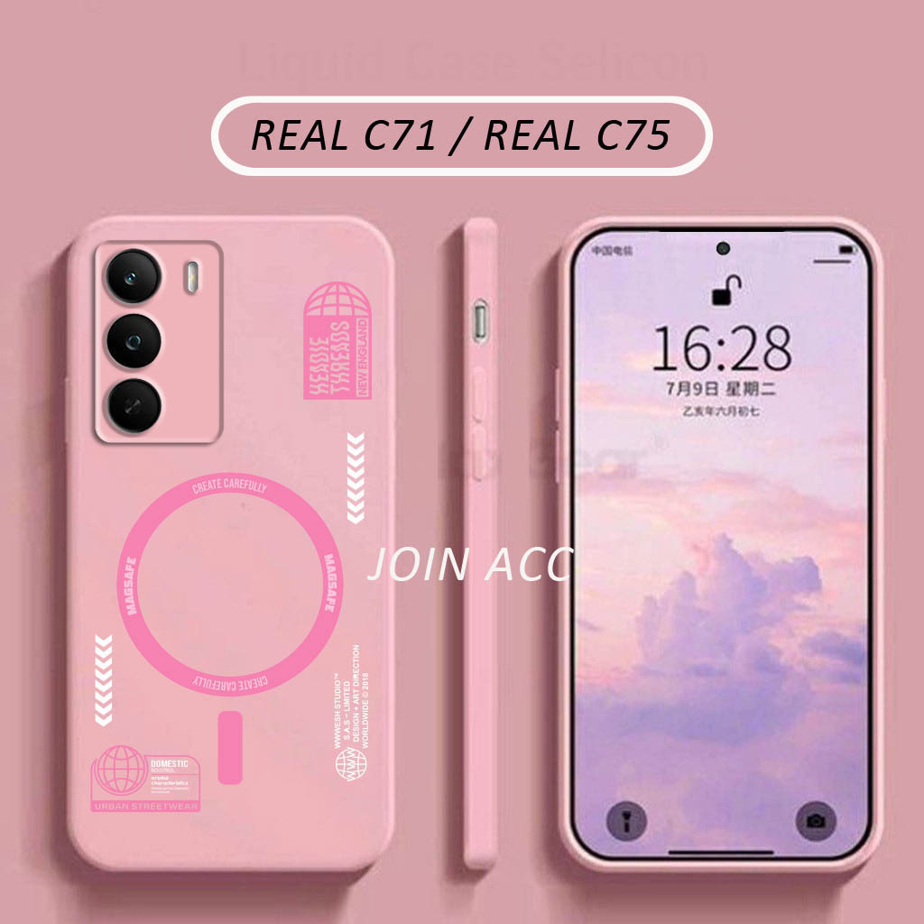 HP Liquid Case Realme C71, Realme C75 - Realme C71, Realme C75 Phone Case - Phone Protector -UV34