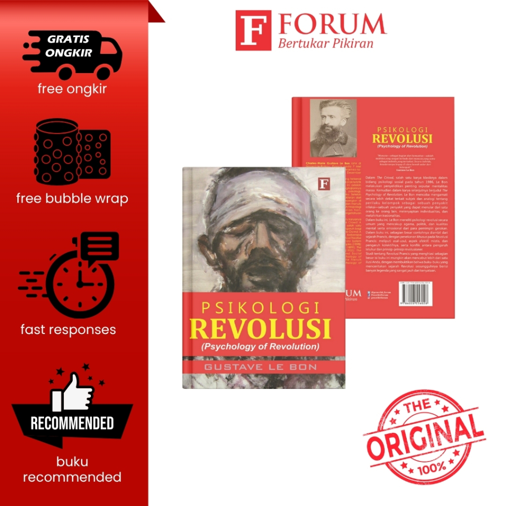 หนังสือจิตวิทยาแห่งการปฏิวัติ - Gustave Le Bon