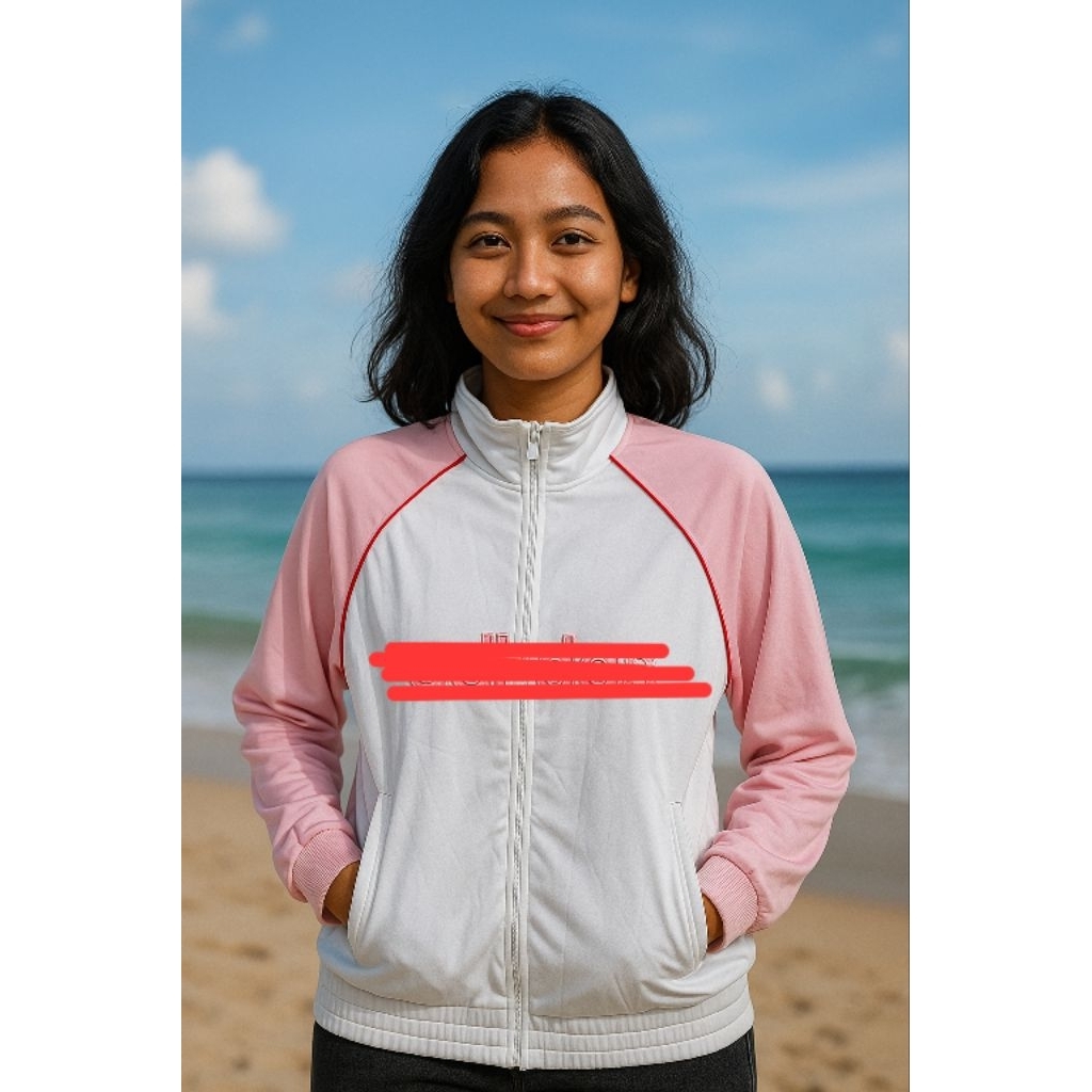 (VTG) เสื้อแจ็คเก็ตผู้หญิง Tracktop 4D 1D4 5 0R1 ไซส์ L (P62 x W52)