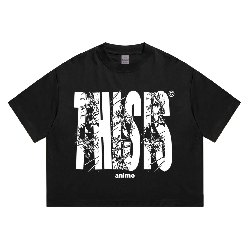 KATUN Boxy T-shirt - Boxy Cotton T-shirt - Razor - Animosupply