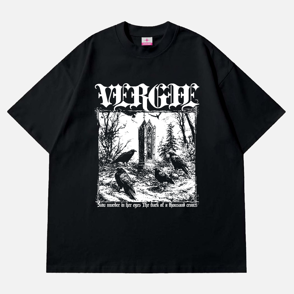 โลคาล์ VERGIE | REVENGE REVENGE REVENGE | เสื้อยืดโอเวอร์ไซส์ | เสื้อยืด Distro Brand Local Original