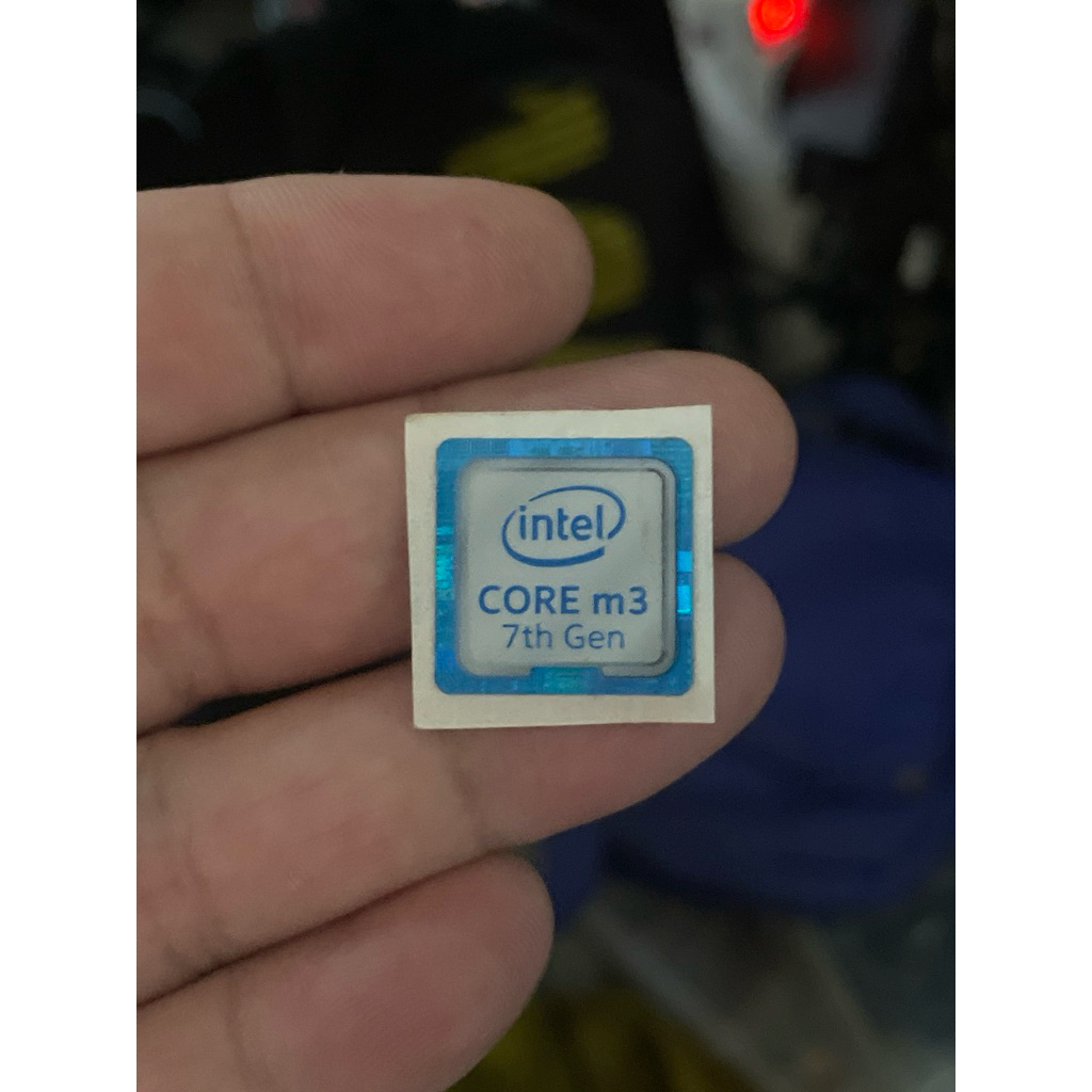 สติ๊กเกอร์ M3 gen7 intel Core ดั้งเดิม