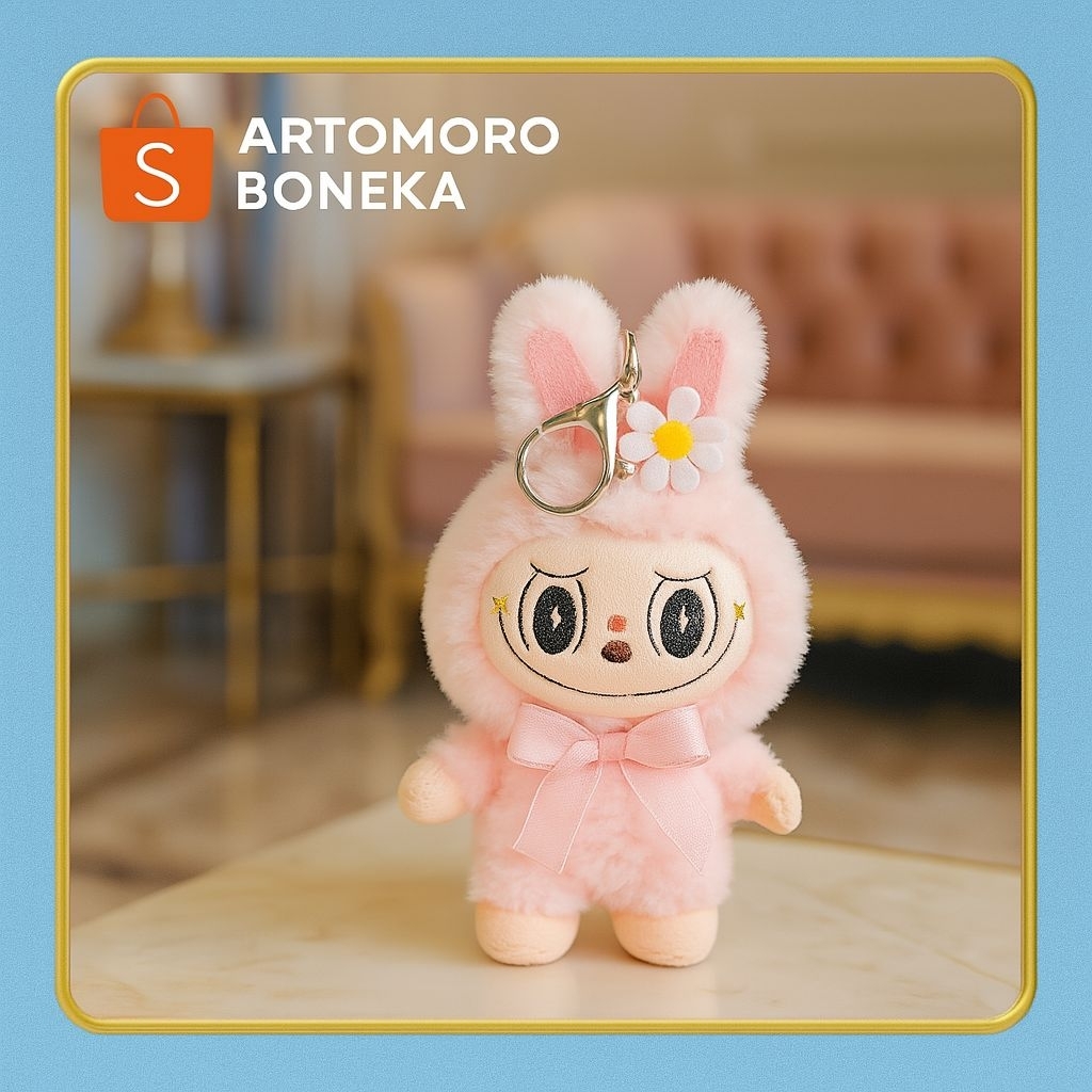 GANTUNGAN พวงกุญแจตุ๊กตาฟักทอง The Monsters Exiting Macaron