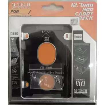 M-TECH SSD HDD 12.7 มม. CADDY RACK SATA SLOT DVD ต้นฉบับ