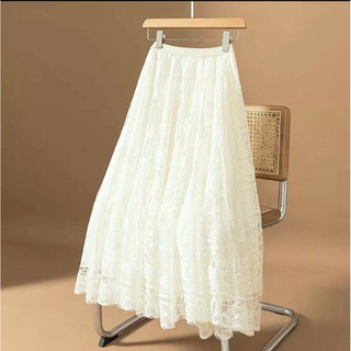 Amora creat Yalima skirt Rok brokat wanita  Panjang Karet Bawahan Maxi Casual
