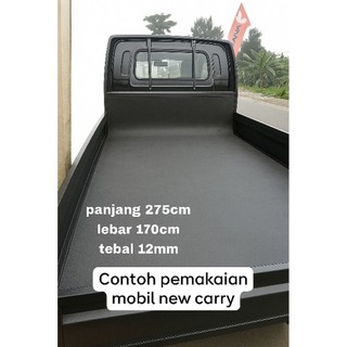 Karpet Alas Bak Mobil Motif Garis Serbaguna | New Carry/Grand Max/L300 dll