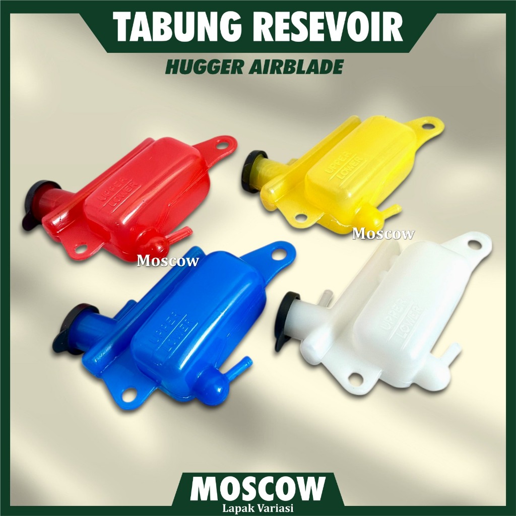 ORIGINAL MOSCOW RESERVOIR TANK / HUGGER OLD AIRBLADE RESERVOIR TANK / RADIATOR WATER TANK VARIO 125 LED VARIO 150
