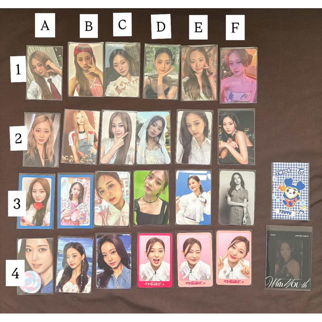 สองครั้ง Photocard Tzuyu [OFFICIAL]