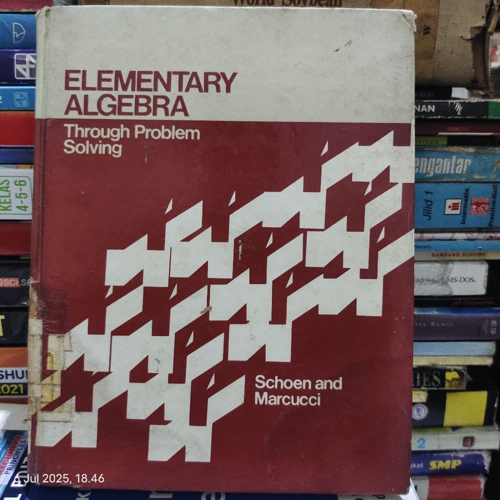 ELEMENTARY ALGEBRA THROUGH PROBLEM SOLVING หนังสือต้นฉบับ