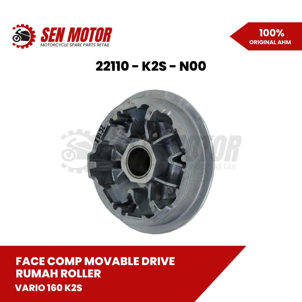 ลูกรอกหน้าลูกกลิ้งสําหรับ Honda Vario 160 / Stylo 160 Original AHM – 22110-K2S-N00