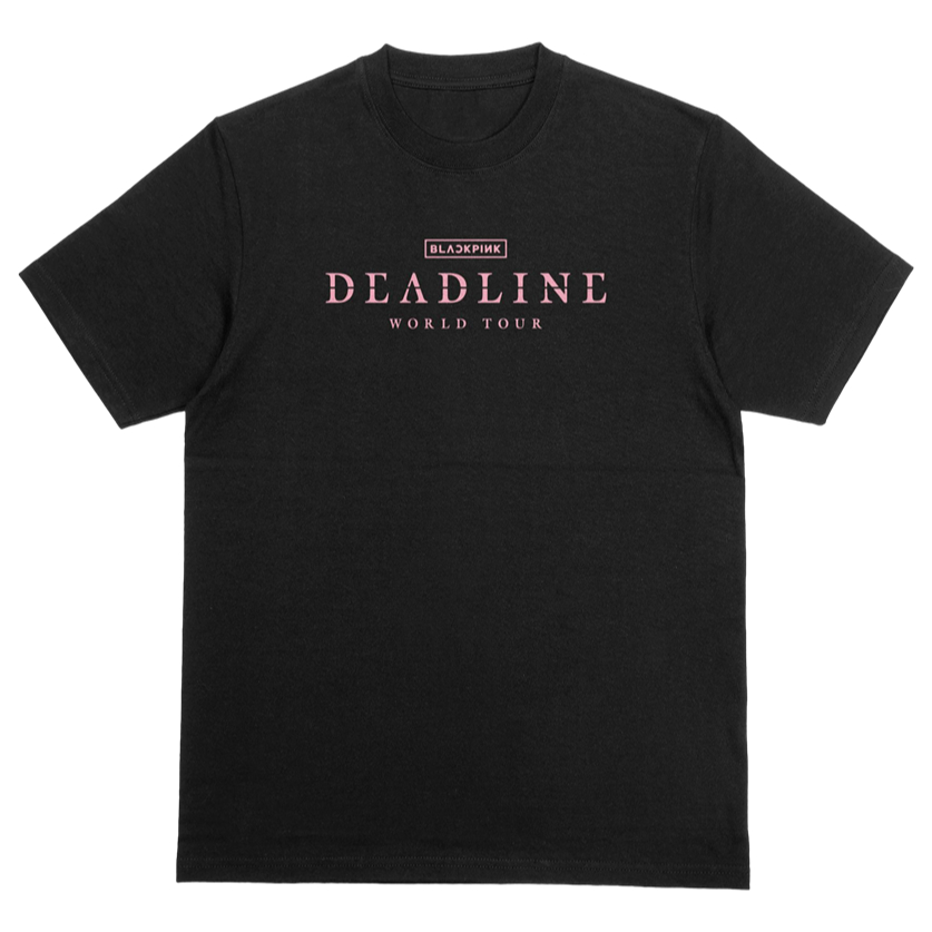 เสื้อยืด Blackpink World Tour Deadline Basic Combed 24s เสื้อยืด