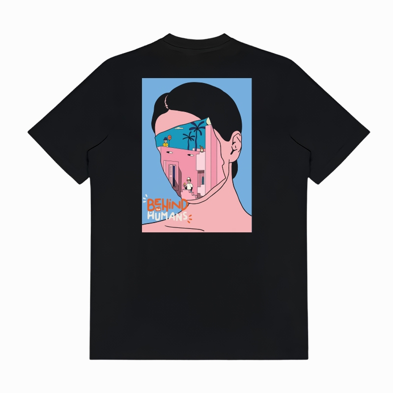 เสื้อยืด Toscaa BEHIND THE HUMANS