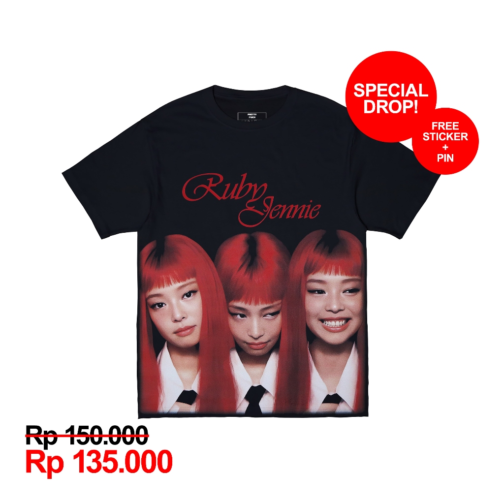 เสื้อยืด Jennie Ruby - Prettymvch