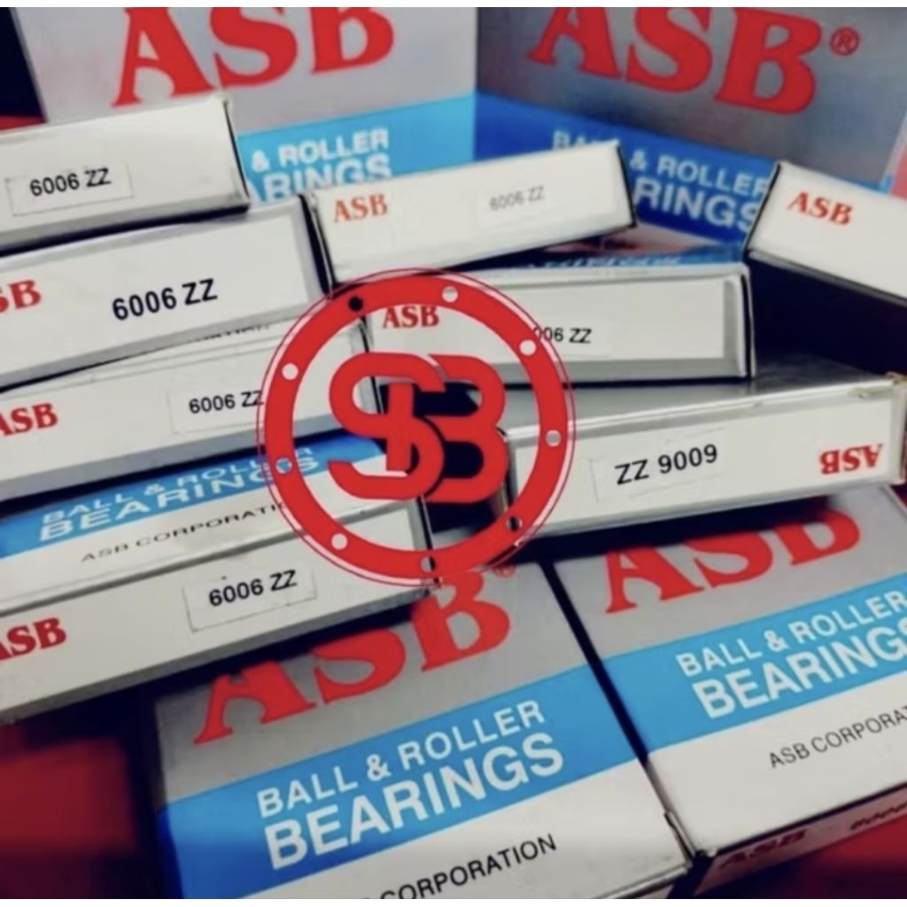 แบริ่ง 6006 ZZ ASB (ราคาต่อชิ้น)