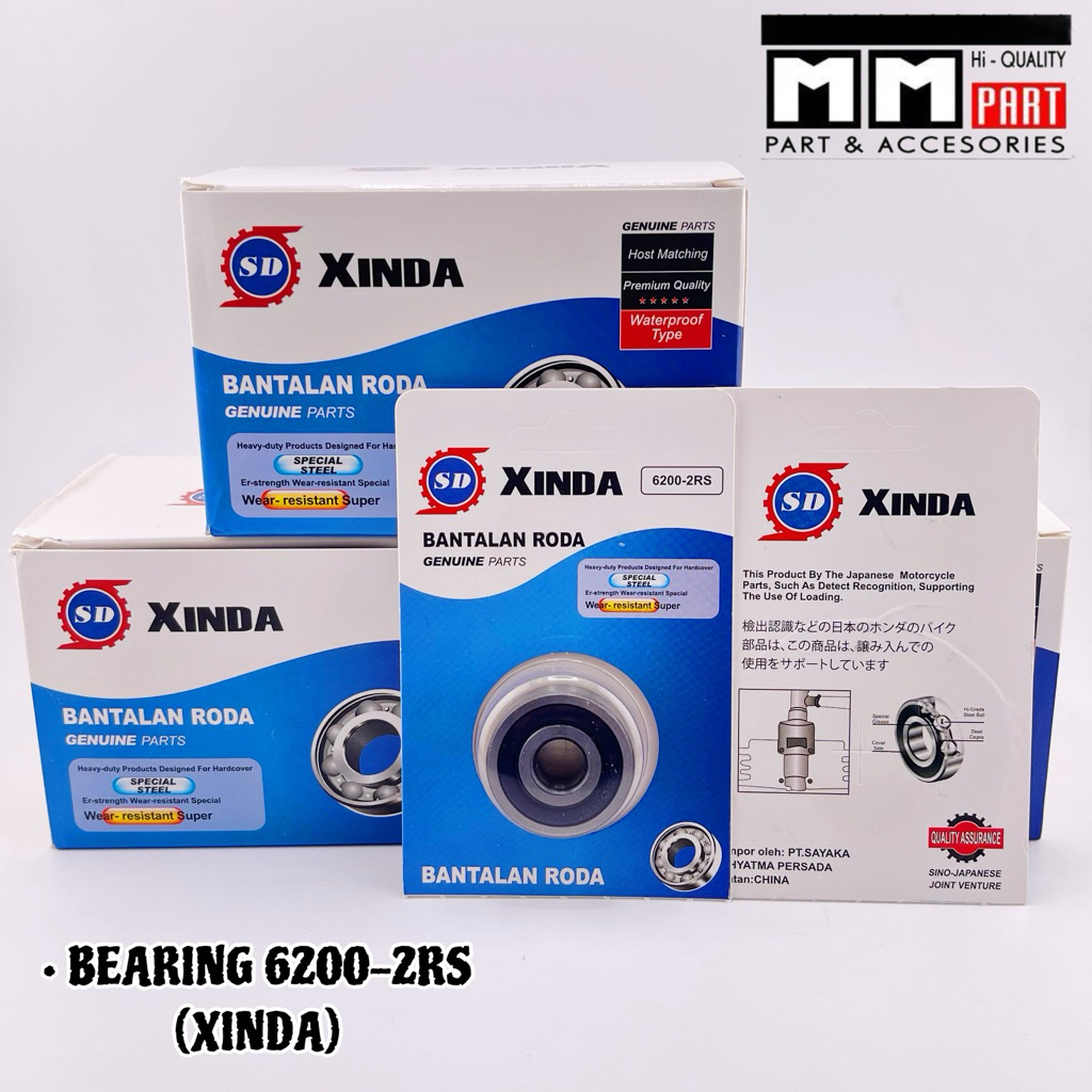 BEARING / LAHER 6200 2RS - XINDA