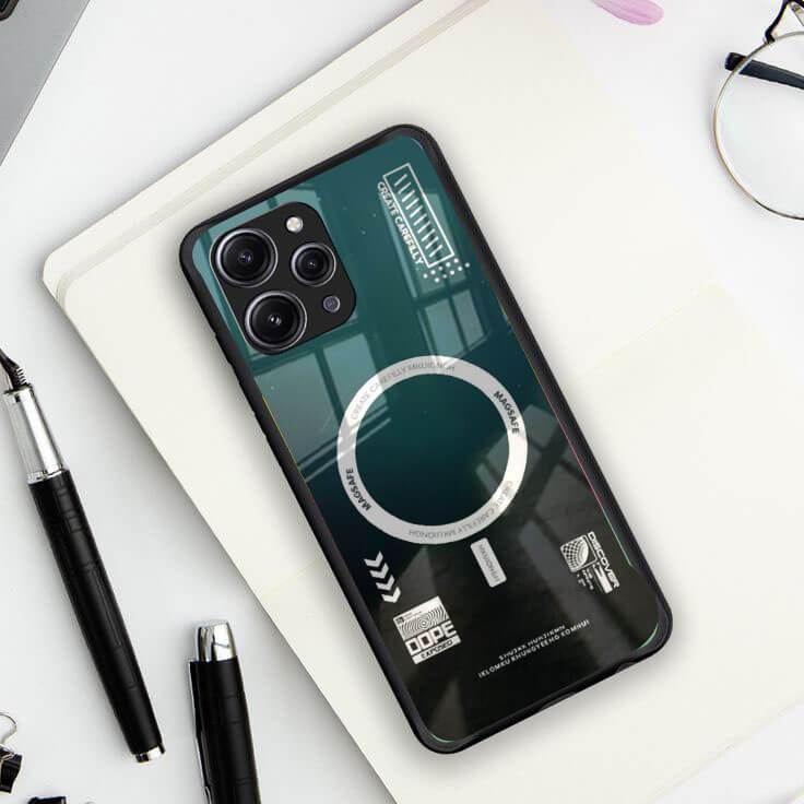 HP (G89) Softcase Glass Kaca สําหรับ REDMI 12 ใหม่ล่าสุดเคสโทรศัพท์ TPU กันน้ําล่าสุด