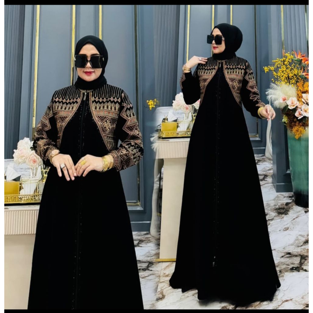 EMBROIDERED turkey abaya Gamis