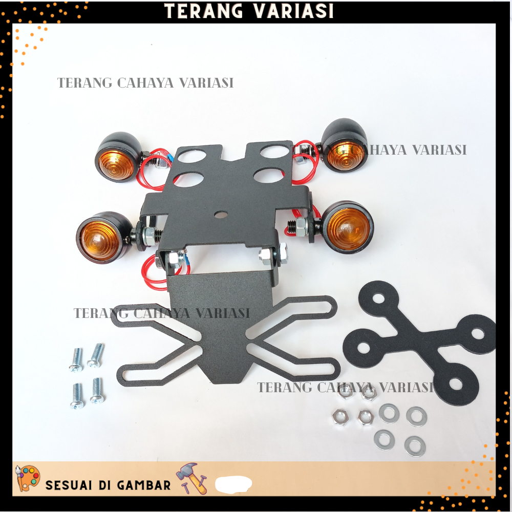 TAIL TIDY SXR TURN SIGNAL LIGHTS XSR RETENG CUSTOM รุ่น TURN SIGNAL ACIPI TAIL TIDY XSR 155 รถจักรยา