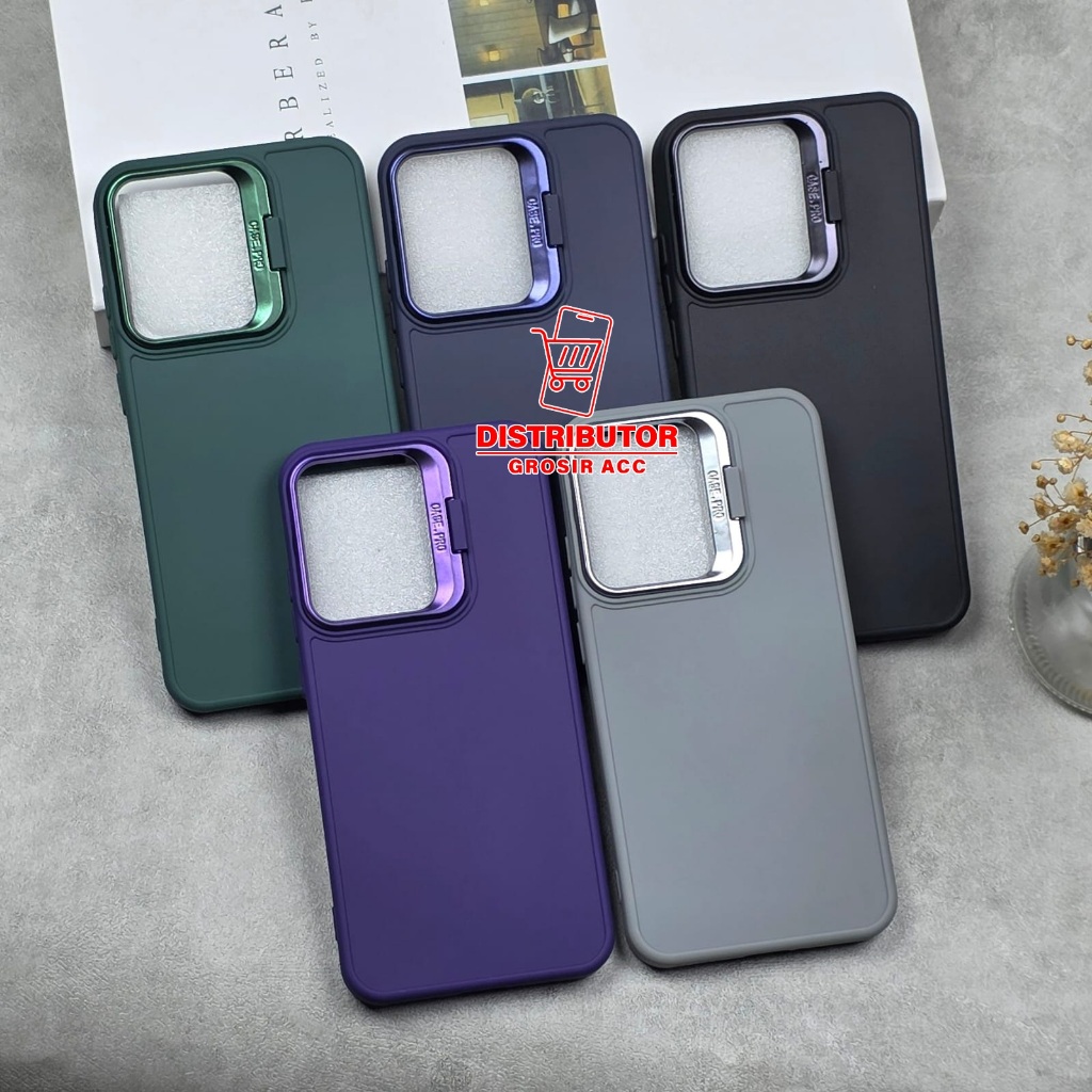 POCO F6 5G POCO F7 5G กรณี MACAROON ขาตั้งกล้อง KICKSTAND กล้อง POCO F6 5G POCO F7 5G