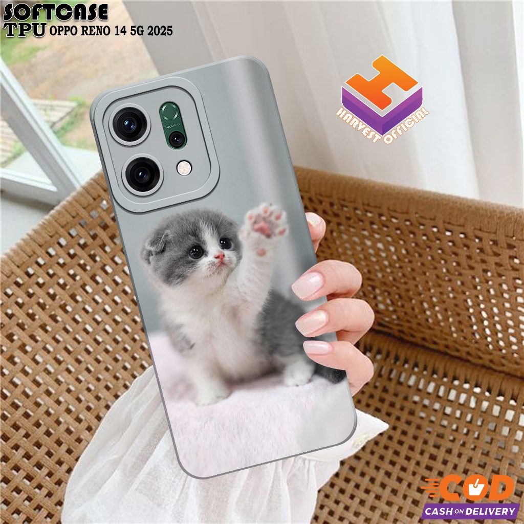 เคส Oppo Reno 14 5G 2025 ล่าสุด - เคส Oppo Reno 14 5G Softcase - เคส Pro Camera Softcase - Oppo Reno