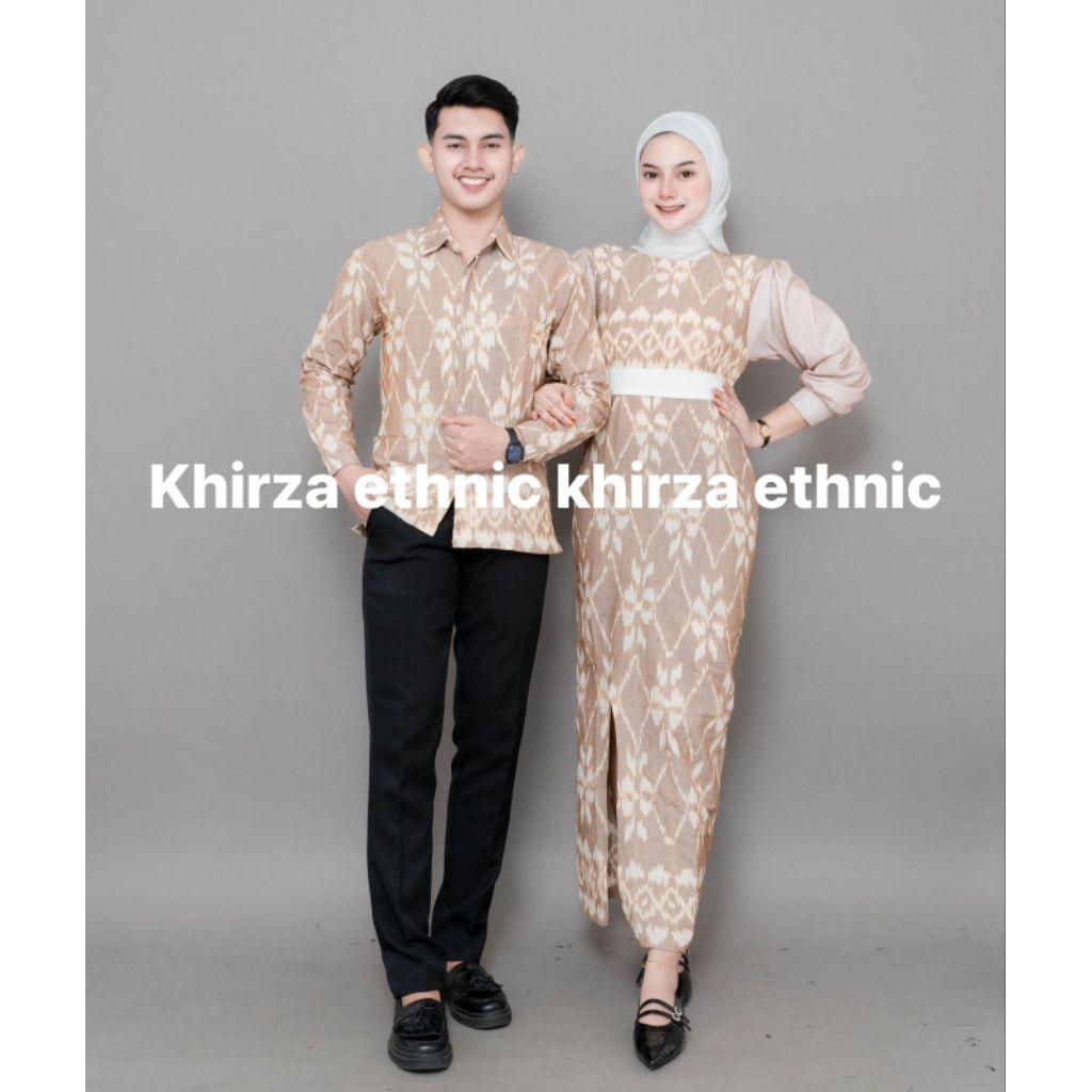 KARTINI MOCA COUPLE WOVEN CLOTHES - COUPLE - COUPLE CLOTHES - WOVEN COUPLE - KONDANGAN COUPLE