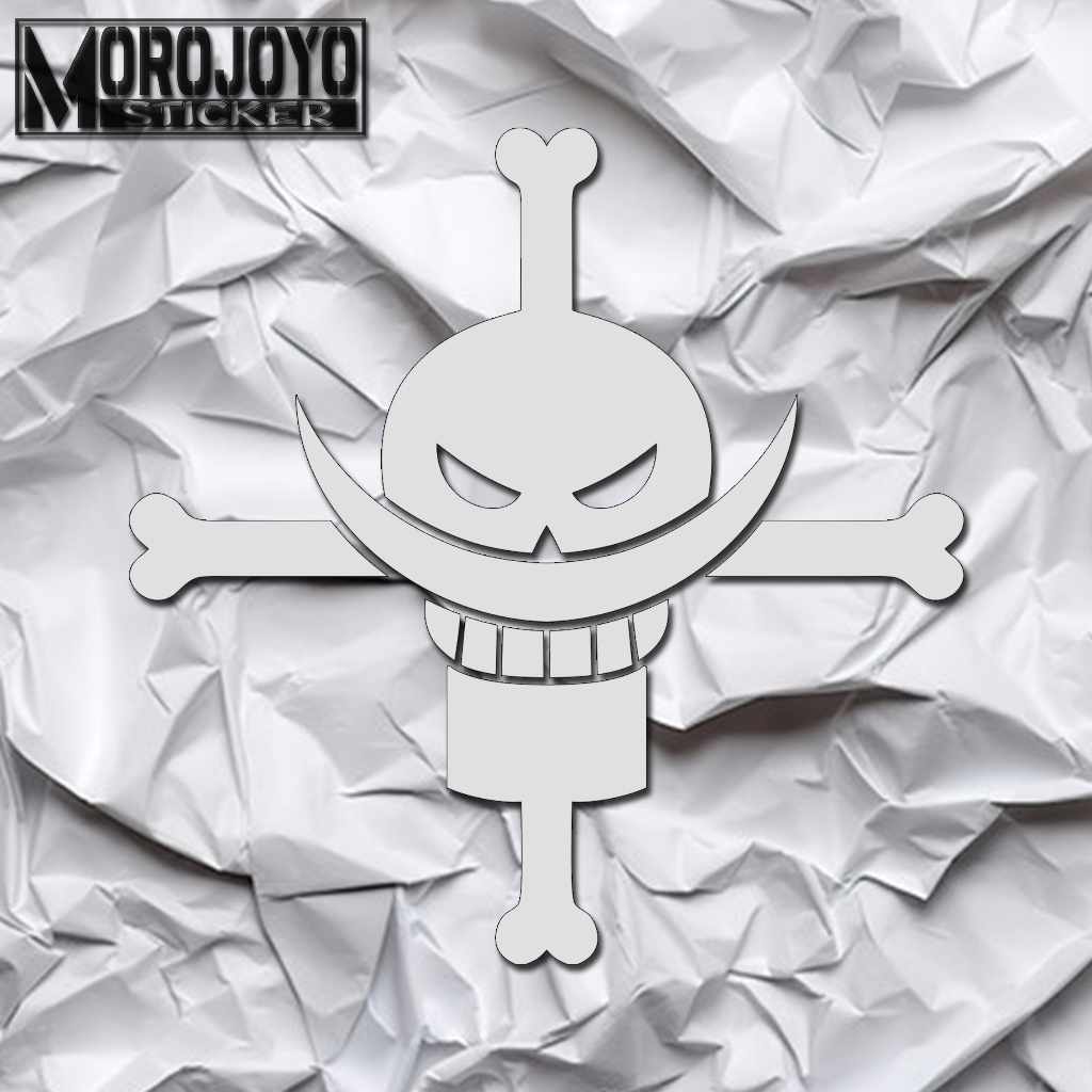 ONE PIECE SHIROHIGE สติ๊กเกอร์ SIROHIGE สติ๊กเกอร์โลโก้ COOL ONE PIECE สติ๊กเกอร์ ONE PIECE ANIME ST