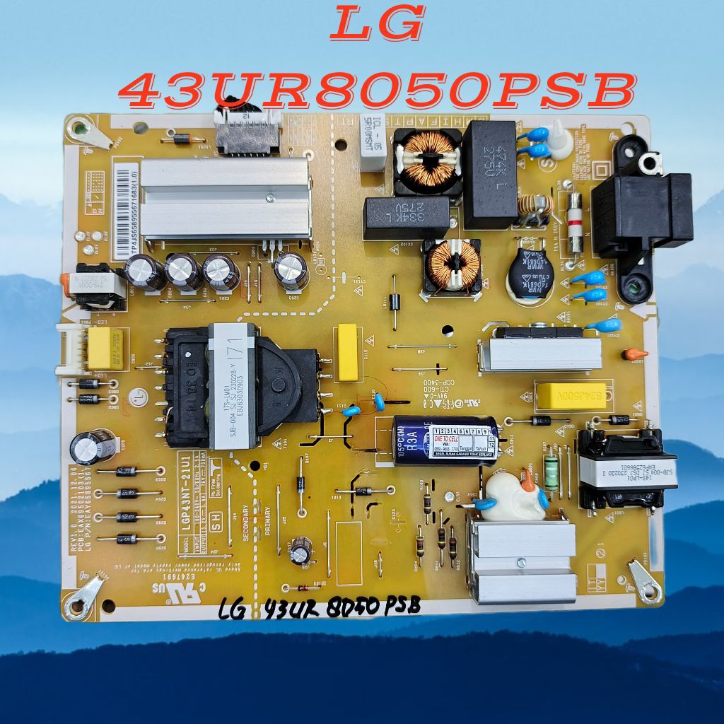 Psu tv lg 43ur8050psb - ทีวีจ่ายไฟ lg 43ur8050psb - tv lg 43ur8050psb - pcb tv lg 43ur8050psb