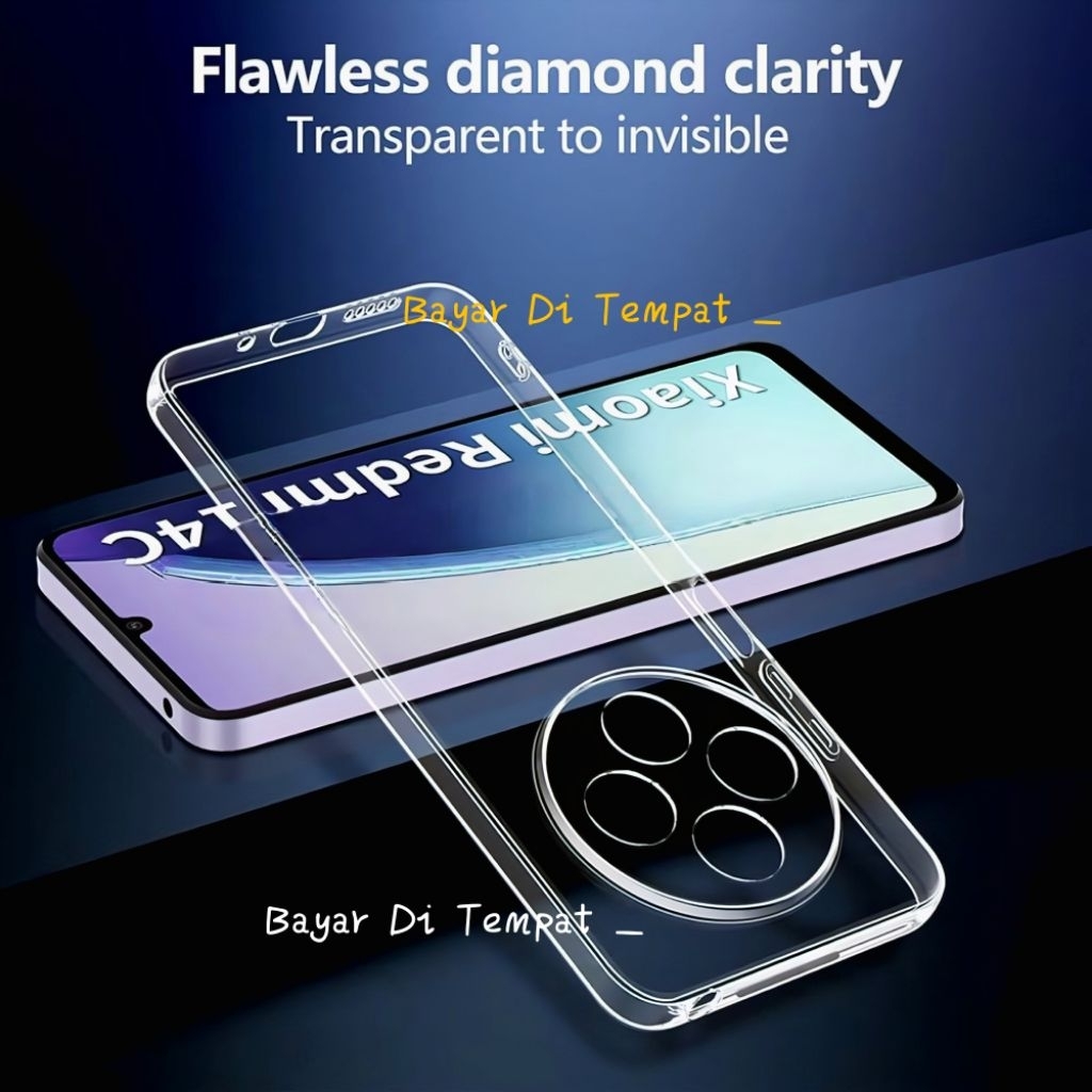 Redmi 14C Redmi 13C Clear Case Clear 2.0mm Softcase Clear Case Redmi 14C Redmi 13C