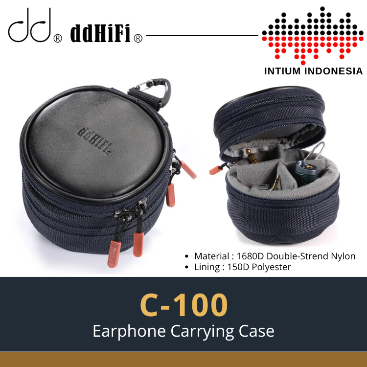 DdHiFi C-100 / C100 กระเป๋าใส่หูฟัง