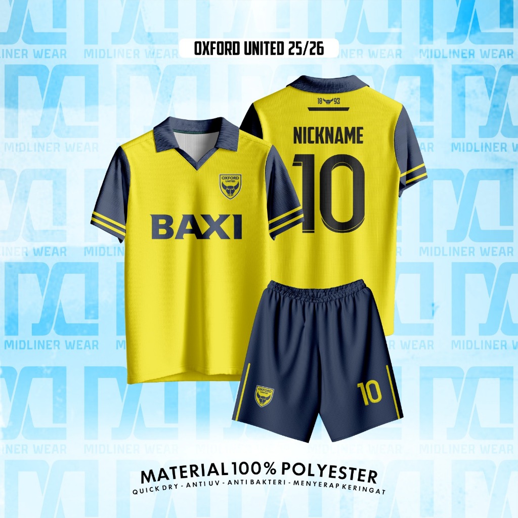 THE US Football Top/Suit Jersey (0XFR0D) UN1T3D 25/26 SUPPORTER ฟรีชื่อ Set & Back Number